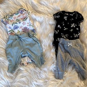 6 Newborn Outfits